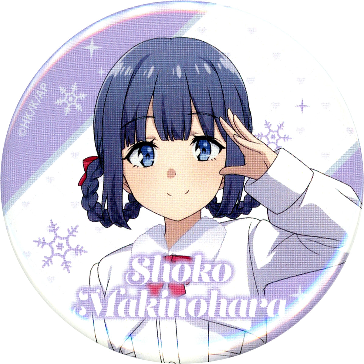 Shoko Makinohara Normal Rascal Does Not Dream of a Knapsack Kid Button Winter Ver. POP UP SHOP [USED]