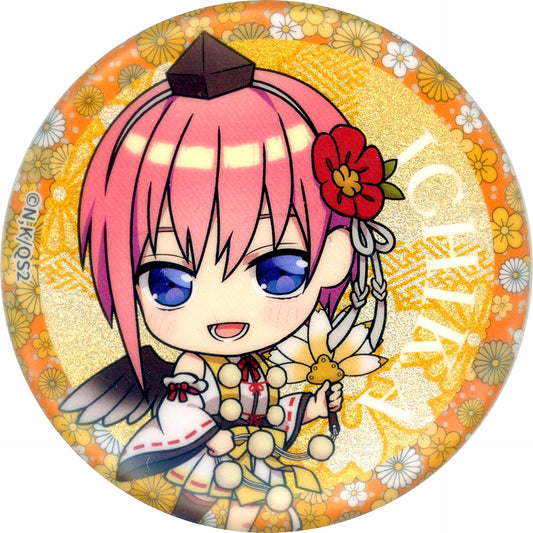 Ichika Nakano Full Body The Quintessential Quintuplets: Operation Quintuplets x Don Quijote / APITA Trading Glitter Button Hyakki Yagyo Chibi Character Ver. [USED]