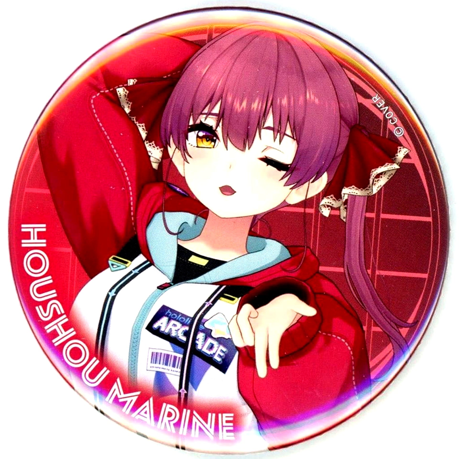 Virtual YouTuber hololive Houshou Marine Big Button hololive SUPER EXPO 2025 [USED]