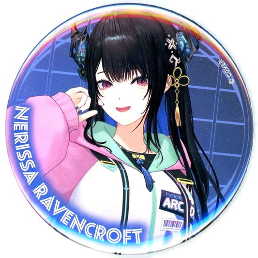 Nerissa Ravencroft Virtual YouTuber Holo Live hololive SUPER EXPO 2025 Big Can Badge Button [USED]