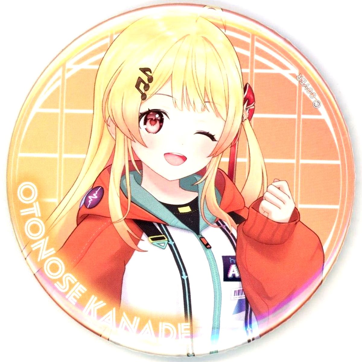 Otonose Kanade Virtual YouTuber Holo Live hololive SUPER EXPO 2025 Big Can Badge Button [USED]
