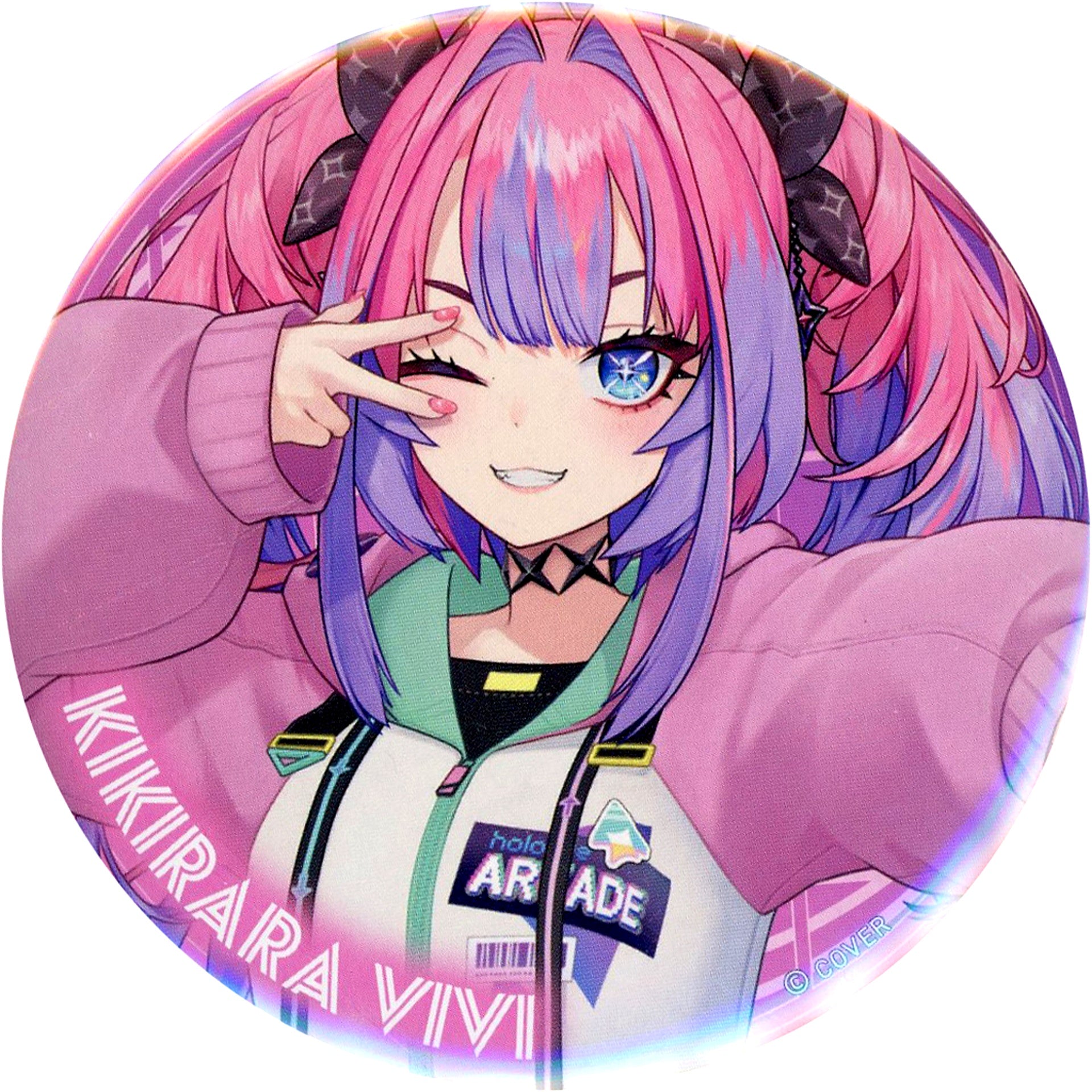 Kikirara Vivi Big Button Virtual YouTuber Hololive SUPER EXPO 2025 [USED]