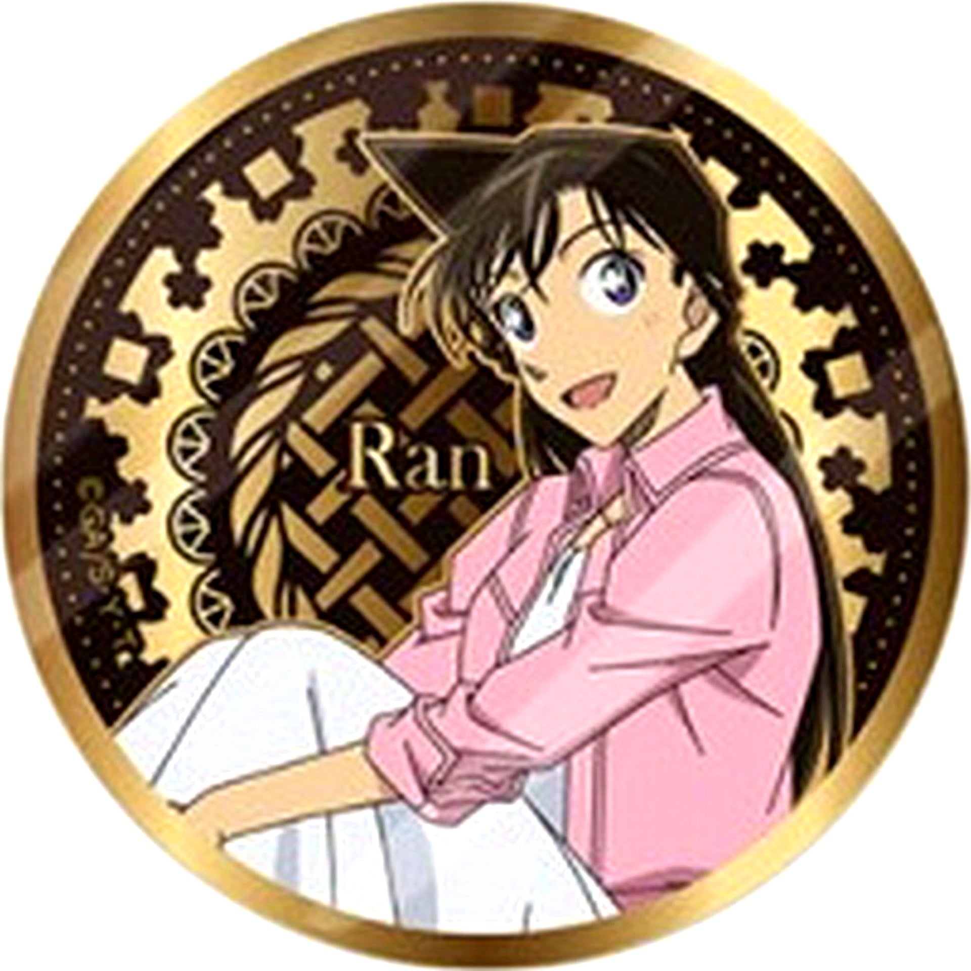 Ran Mouri Detective Conan Gold Button Vol. 1 [USED]