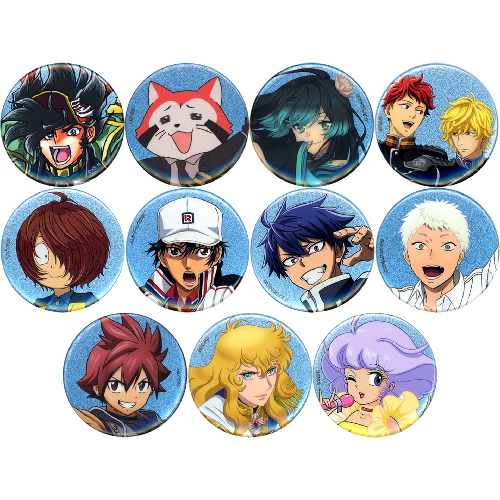 Set of 11 AnimeJapan 2025 AJ Gacha B Group [USED]