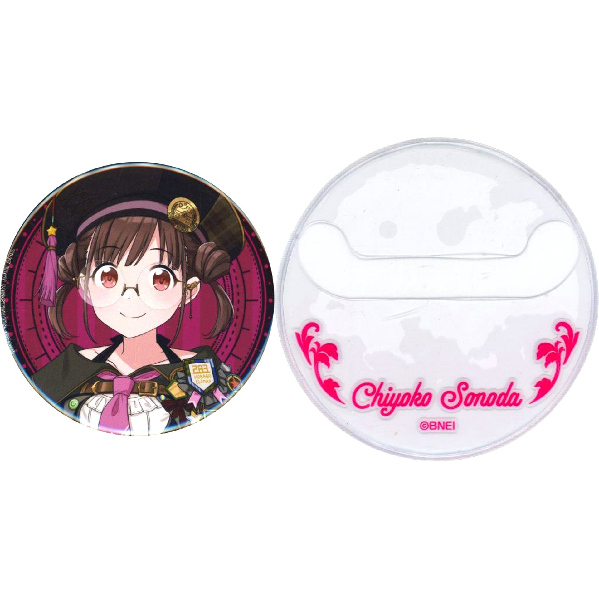 Chiyoko Sonoda The Idolmaster Shiny Colors CoMETIK POP UP SHOP Kira Collection Trading Tin Badge with Cover Kira Collection [USED]
