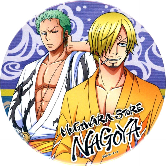 Roronoa Zoro Sanji Yukata One Piece Local Button Nagoya Store Limited [USED]