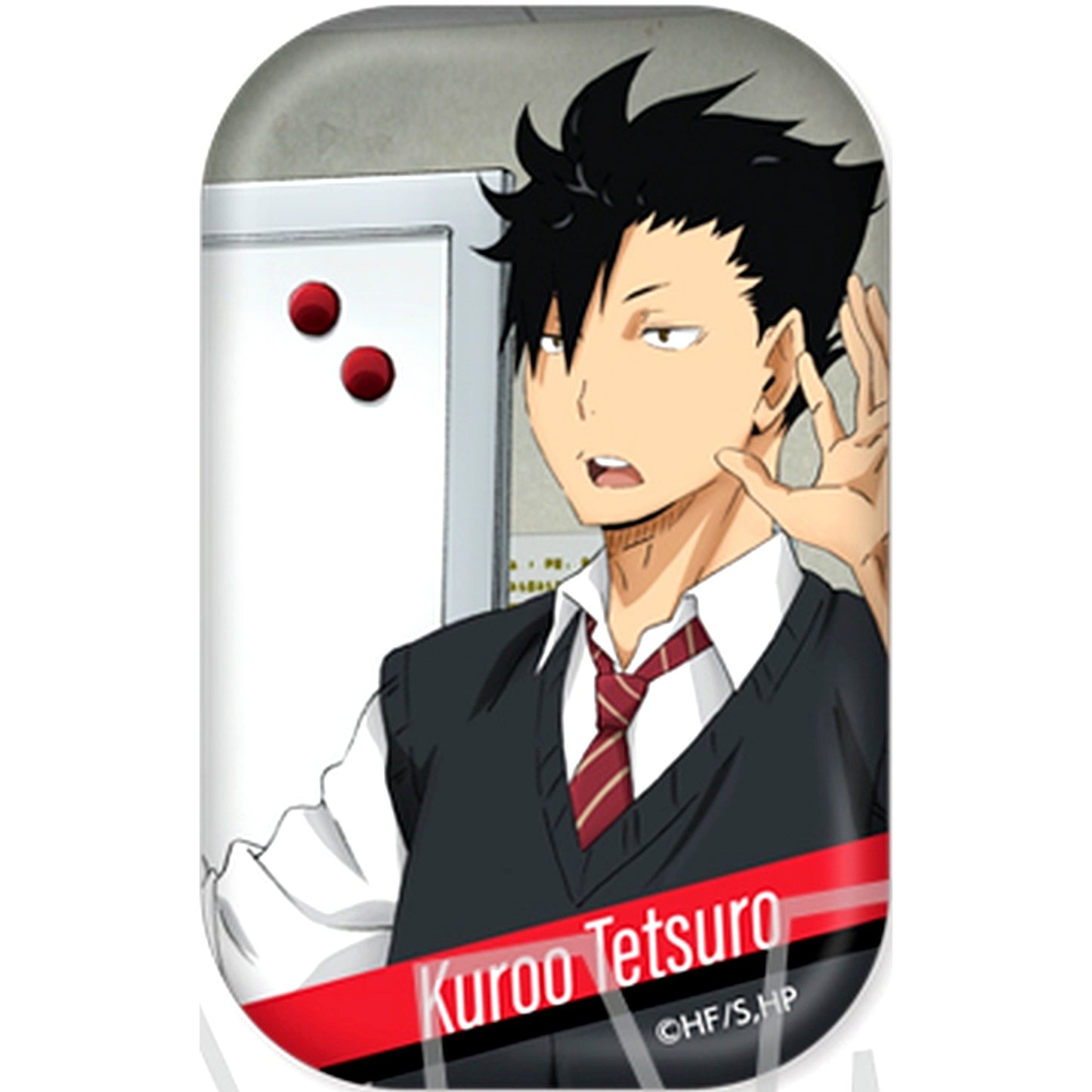 Tetsuro Kuroo B Haikyu!! Square Button Collection Nekoma High School Date Tech High School [USED]