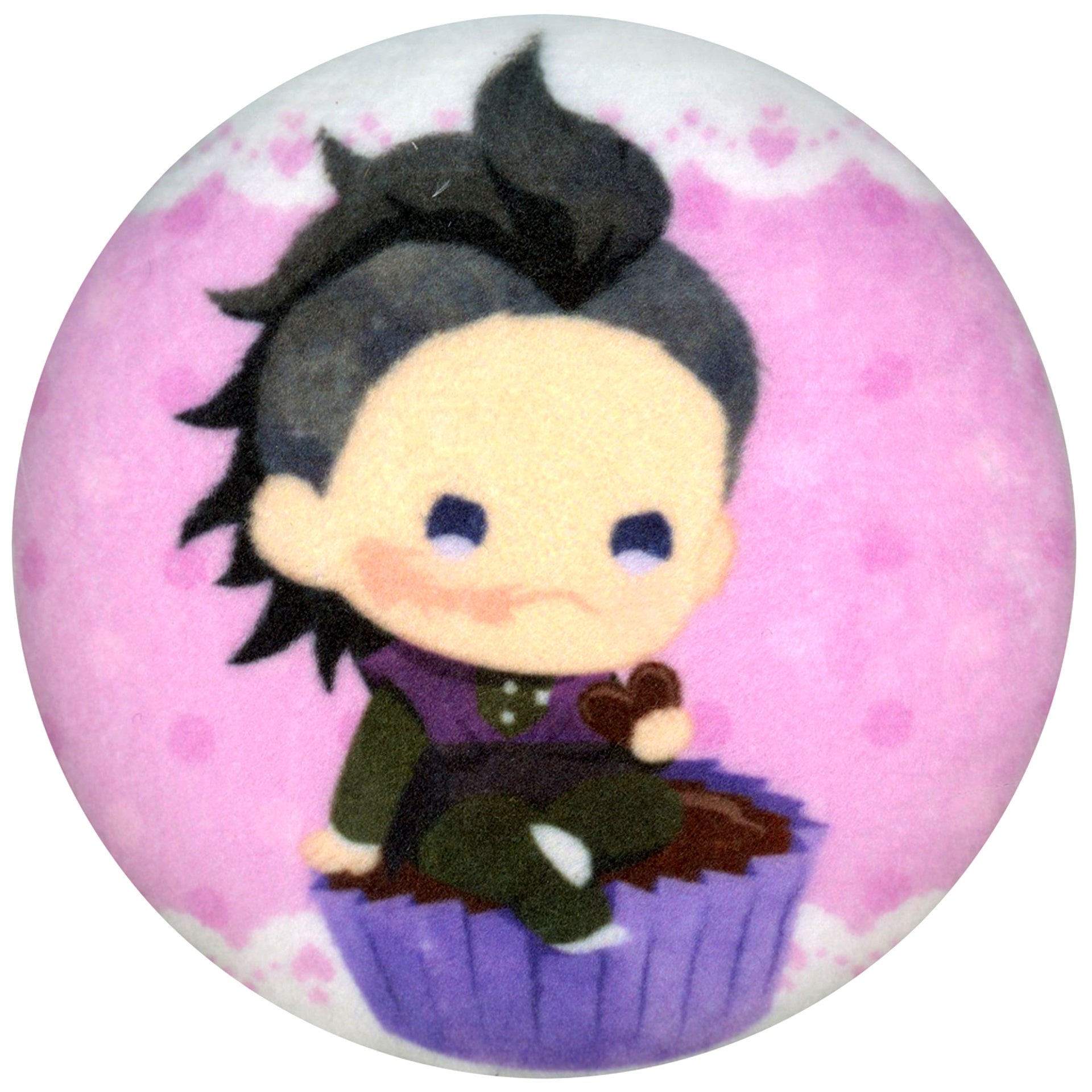Genya Shinazugawa Demon Slayer: Kimetsu no Yaiba Yurafuwa Series Chocolate Ver. Howahowa Random Button [USED]