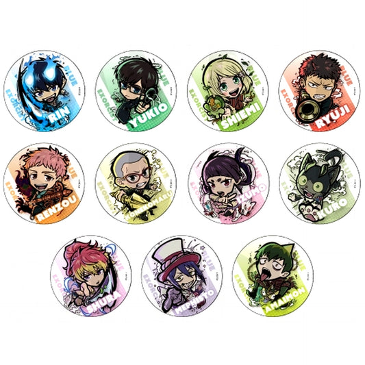 Set of 11 Blue Exorcist Beyond the Snow Saga e-TOON Trading Button [USED]