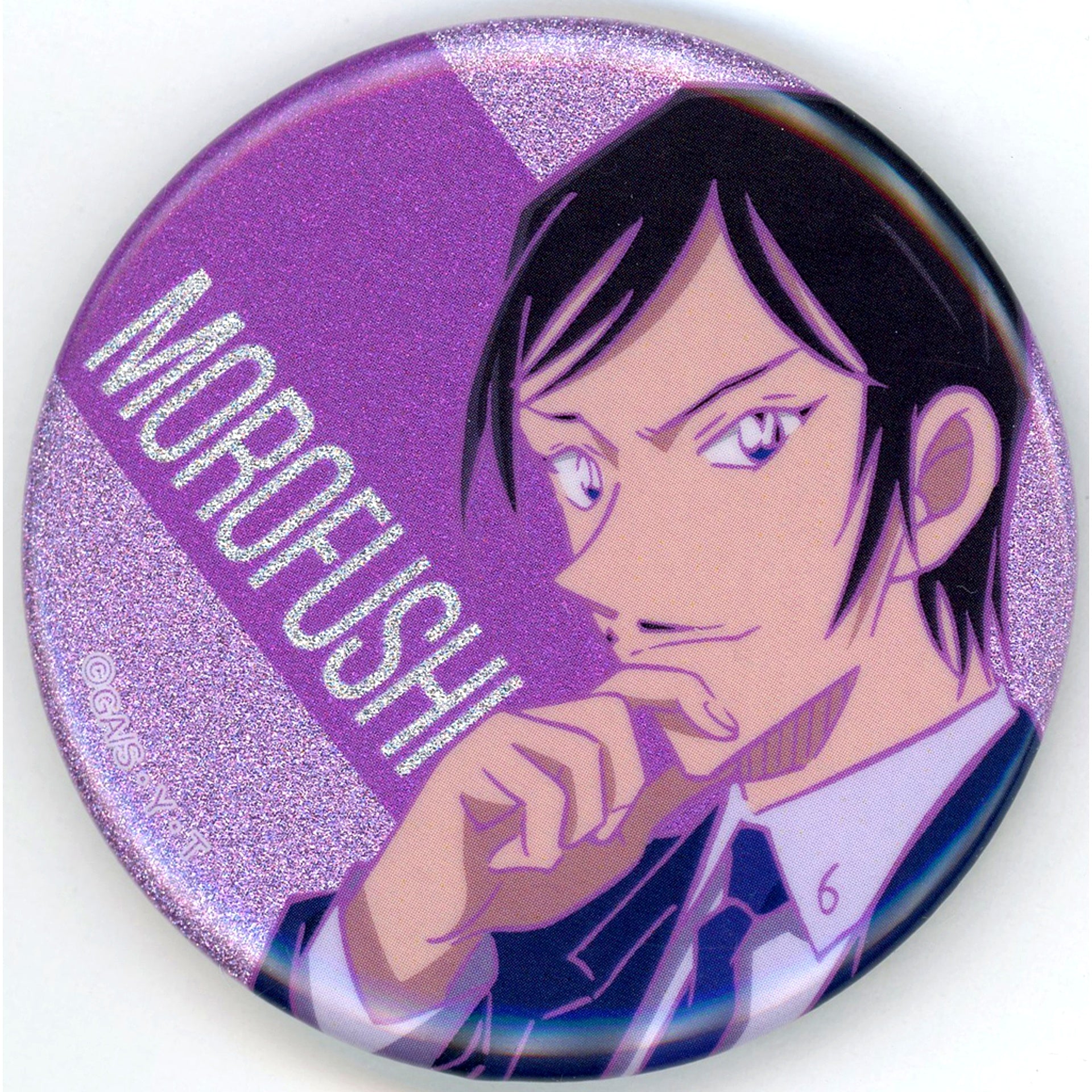 Takaaki Morofushi Detective Conan Trading Metallic Button O [USED]