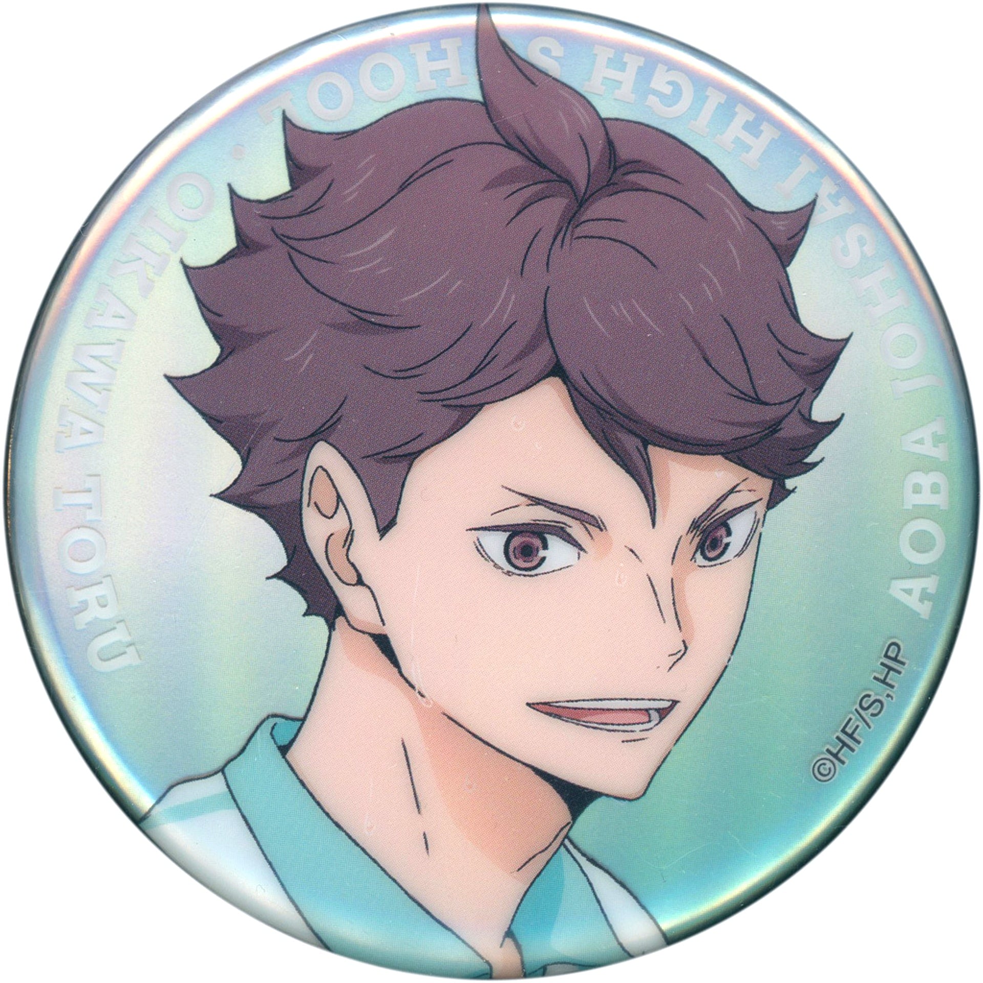 Toru Oikawa Haikyu!! SPECIAL POPUP 2025 at baseyard tokyo Trading Button Aurora Ver. [USED]