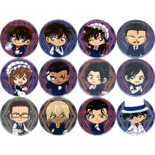 Set of 12 Detective Conan Cafe 2025 Button [USED]