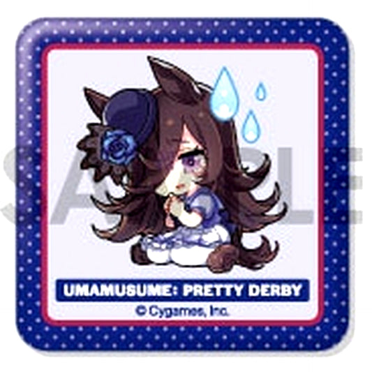 Rice Shower Uma Musume Pretty Derby Square Acrylic Button Vol.1 [USED]