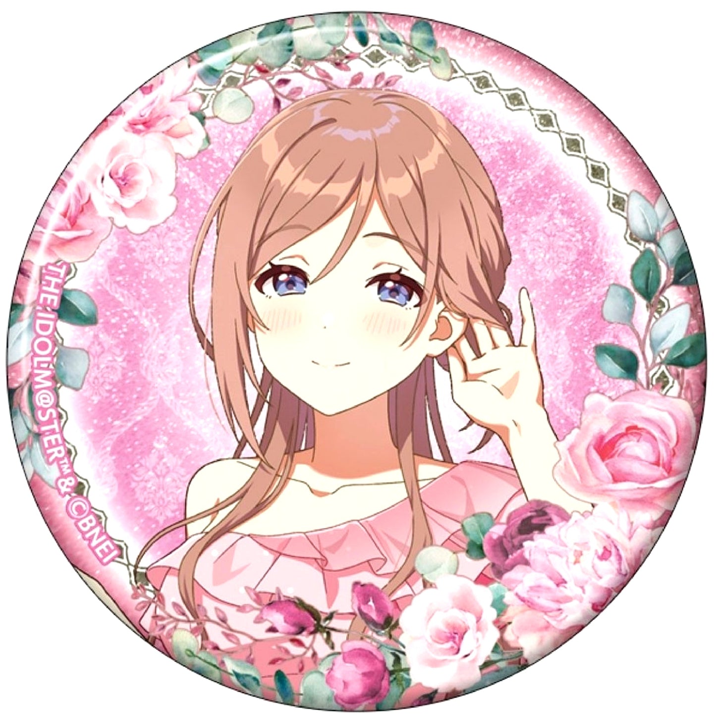 Rinami Himesaki Glitter Badge Gakuen Idolmaster [USED]