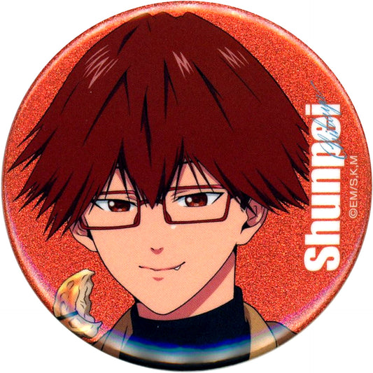 Oblivion Battery Shunpei Chihaya Trading Full-body Glitter Button Nikujiru Gyoza no Dandadan Collaboration [USED]