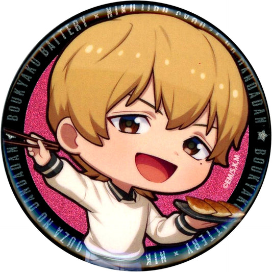 Oblivion Battery Kei Kaname Trading Mini Character Glitter Button Nikujiru Gyoza no Dandadan Collaboration [USED]