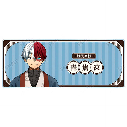 Shoto Todoroki with High School Name My Hero Academia in Asakusa Hanayashiki Illustration Hanayashiki Ver. Trading Acrylic Name Plate [USED]