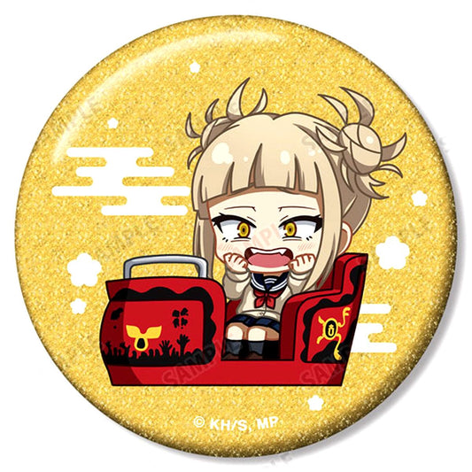 Himiko Toga My Hero Academia in Asakusa Hanayashiki Trading Chibi Chara Attraction Ver. Glitter Button Badge [USED]