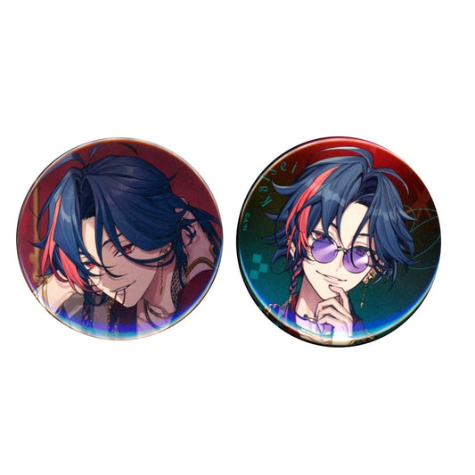 Kaisei, 3SKM Virtual YouTuber Nijisanji 3SKM 1st Anniversary Button Set [USED]