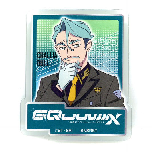 Chalia Bull Mobile Suit Gundam GQuuuuuuX -Beginning- Acrylic Clip Badge Collection Theater Goods [USED]