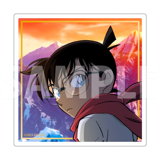 Conan Edogawa Detective Conan Movie Afterimage of the One-Eyed Trading Acrylic Button Stand [USED]