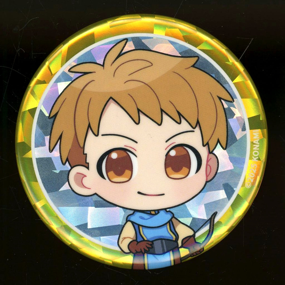 Ted Illustration Hologram Button E-2 Prize Suikoden I and II HD Remaster Scratch [USED]