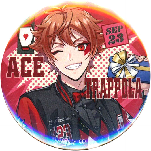 Ace Trappola Disney Twisted Wonderland 5th Anniversary animate ONLY SHOP Union Birthday Button Vol.1 [USED]