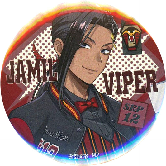 Jamil Viper Disney Twisted-Wonderland Union Birthday Button Vol.2 5th Anniversary animate ONLY SHOP [USED]