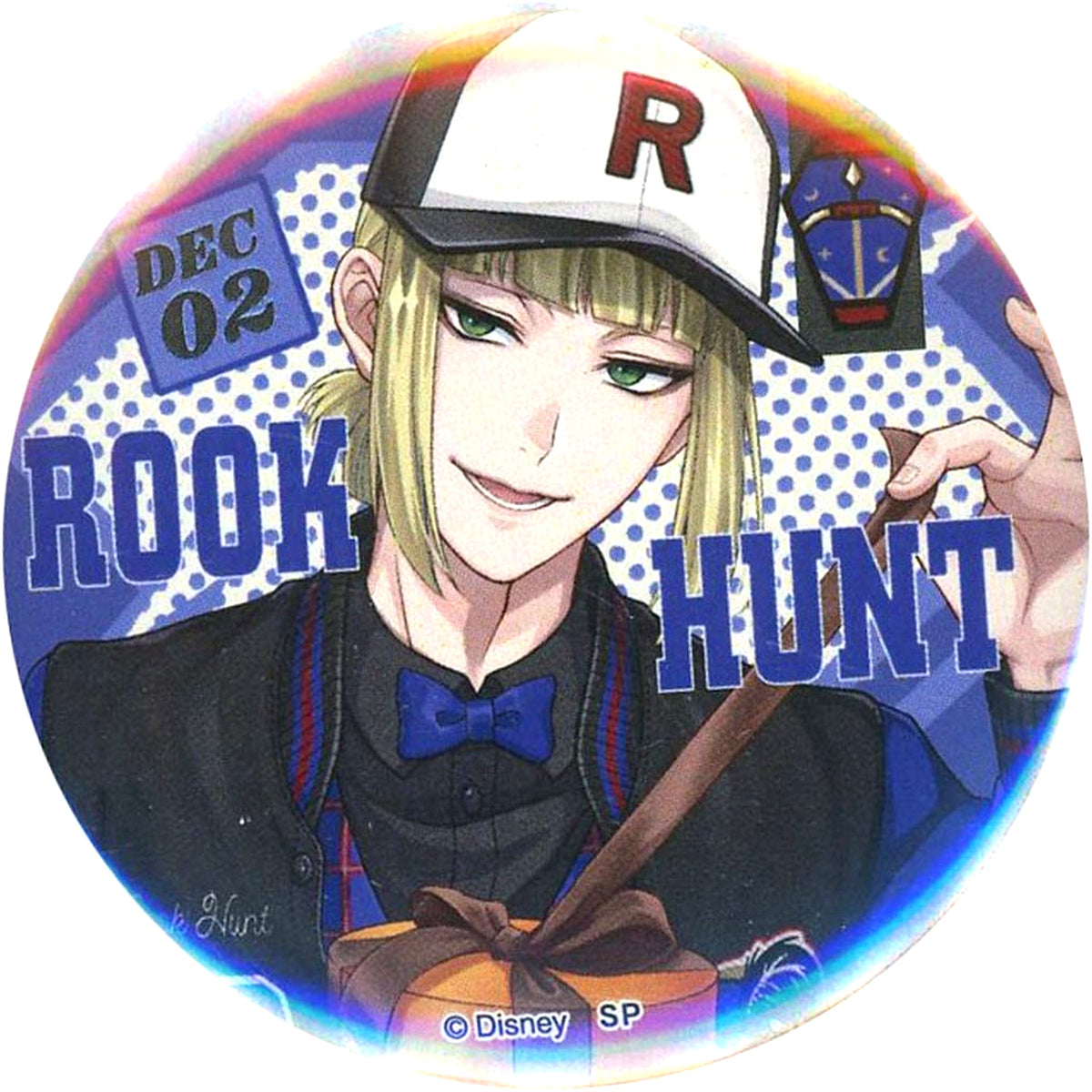Rook Hunt Disney Twisted Wonderland 5th Anniversary animate ONLY SHOP Union Birthday Button Vol.2 [USED]