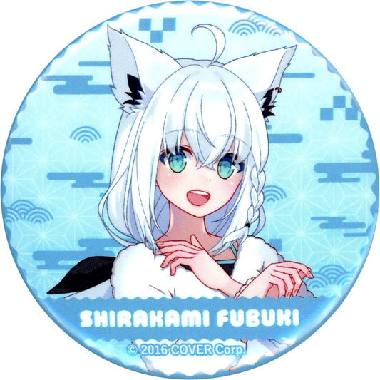 Shirakami Fubuki Virtual YouTuber Holo Live Gokurakuyu RAKU SPA Collab Vol 6 Furo Life Trading Button After Bath Ver. Full Body Ver. [USED]