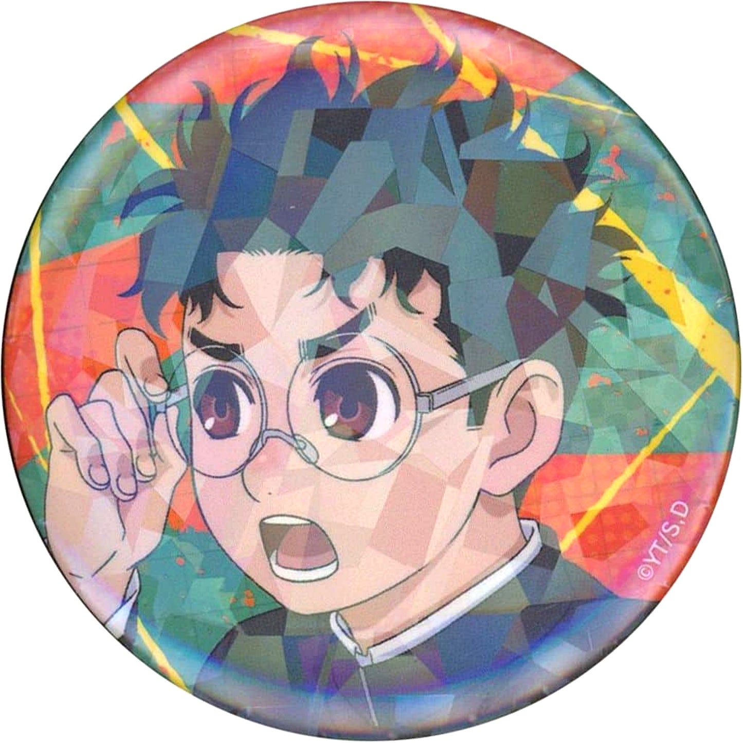 Dandadan Okarun Full Body Holographic Trading Button Random Holo Included Dash Ver. [USED]
