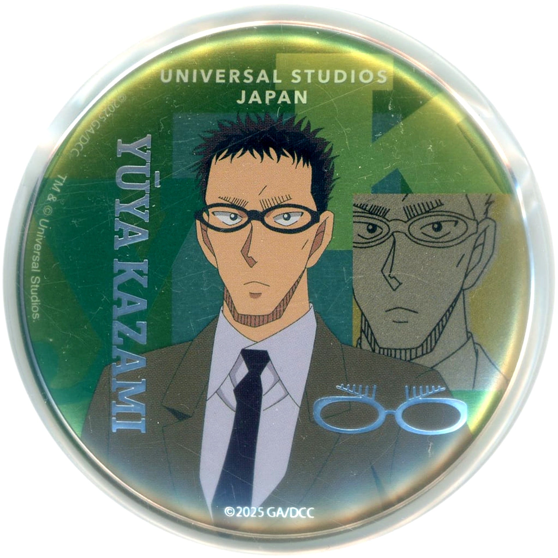 Yuya Kazami Detective Conan World 2025 Button Collection with Cover Universal Studios Japan 2025 Limited [USED]
