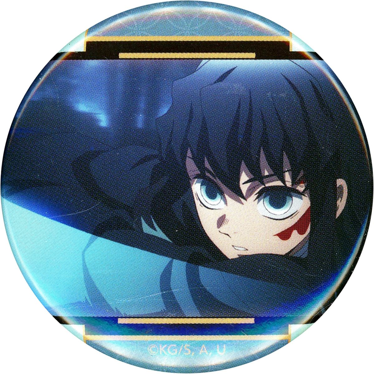 Muichiro Tokito Demon Slayer: Kimetsu no Yaiba Oshi Taishi Badge Collection Sword Technique [USED]