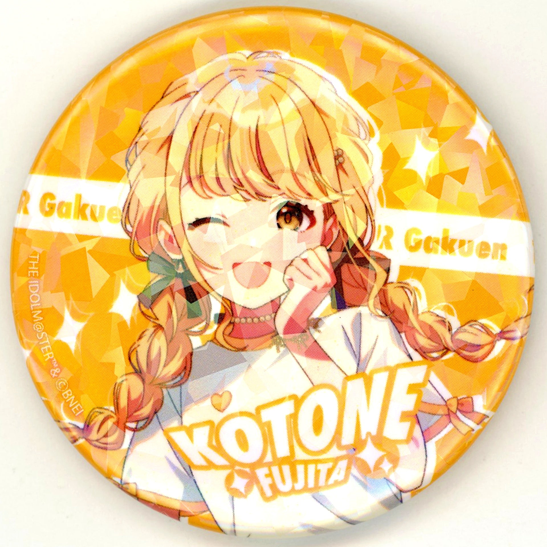 Kotone Fujita Gakuen Idolmaster POP UP SHOP in Shibuya Modi HATSUBOSHI SNAP Hologram Badge [USED]