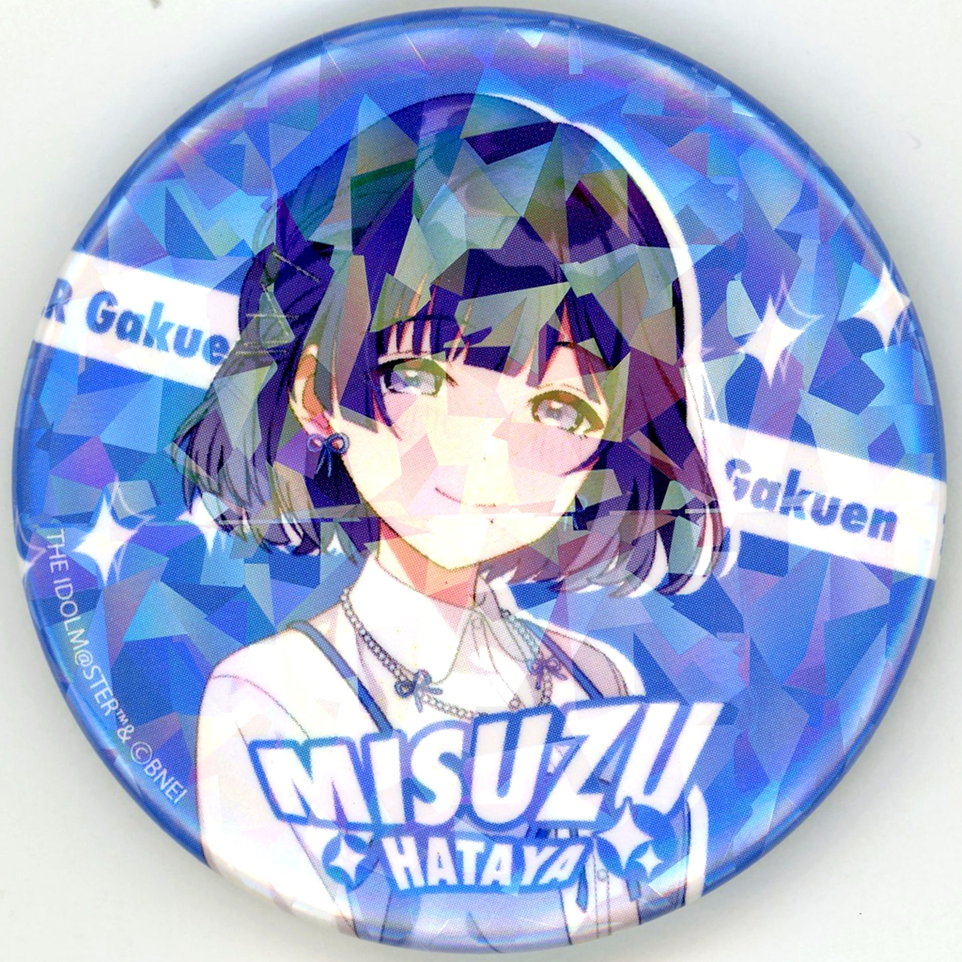 Misuzu Hataya Gakuen Idolmaster POP UP SHOP in Shibuya Modi HATSUBOSHI SNAP Hologram Badge [USED]