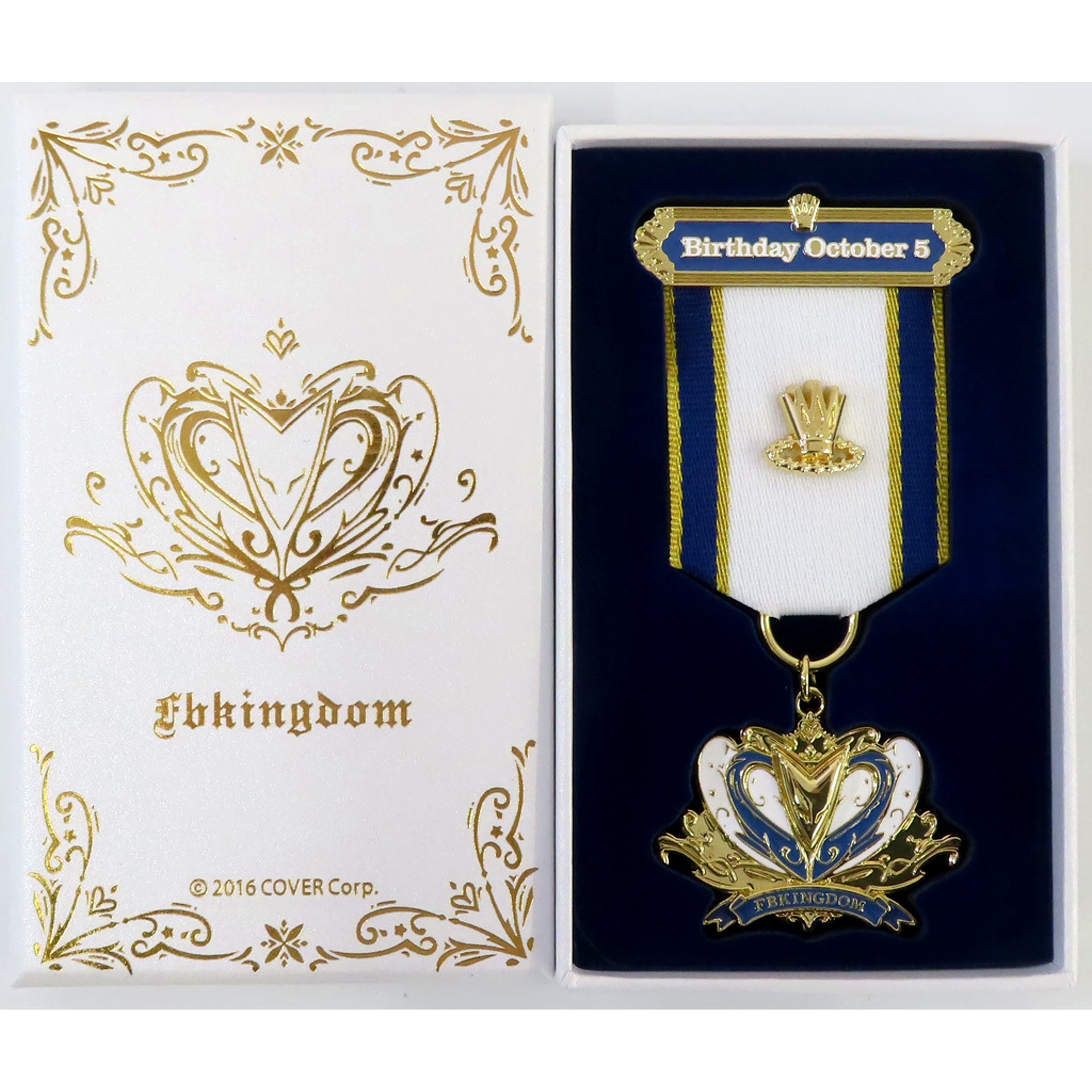 Shirakami Fubuki Hololive Fubuki Kingdom Medal Pin Badge Birthday Celebration 2024 [USED]