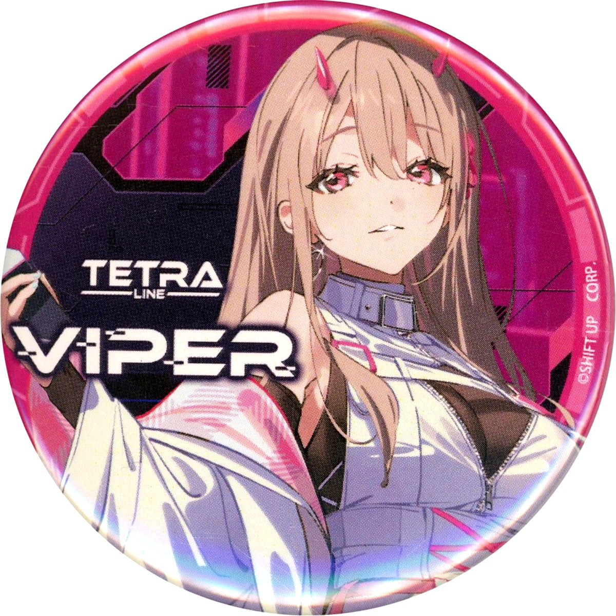 Viper Bust Up Goddess of Victory Nikke POP UP SHOP in SHIBUYA TSUTAYA Button [USED]