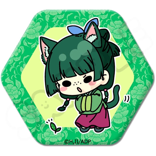 Maomao A The Apothecary Diaries Mochocho Series Hexagon Button [USED]