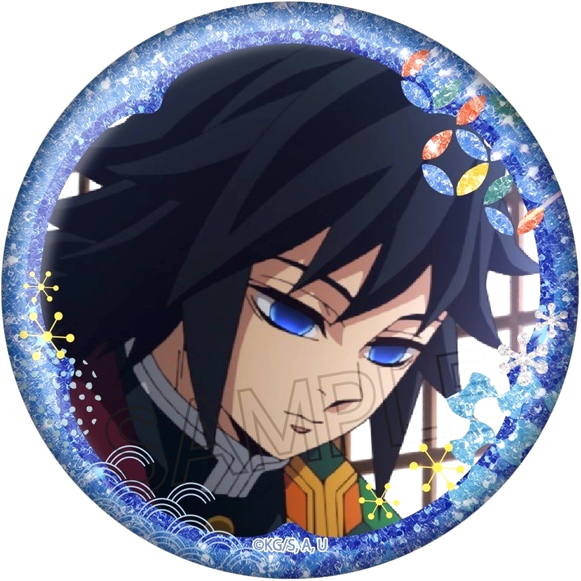 Giyu Tomioka Demon Slayer: Kimetsu no Yaiba Glitter Button Vol.2 [USED]