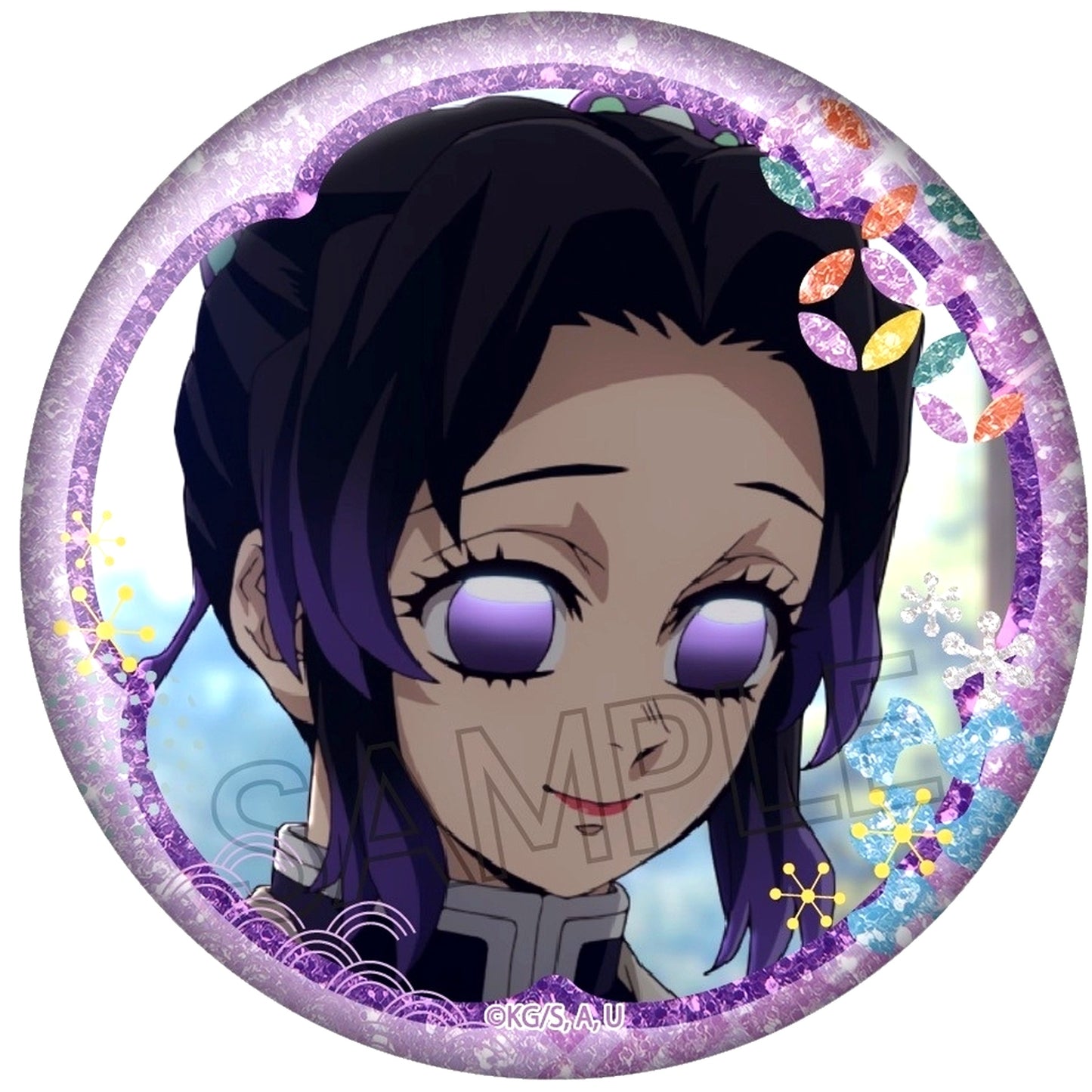 Shinobu Kocho Demon Slayer: Kimetsu no Yaiba Glitter Button Vol.2 [USED]