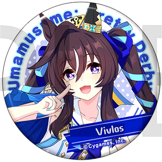 Vivlos Uma Musume Pretty Derby Character Badge Collection Vol.10 [USED]