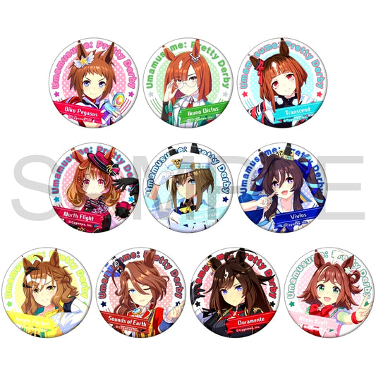 Set of 10 Uma Musume Pretty Derby Character Badge Collection Vol.10 [USED]