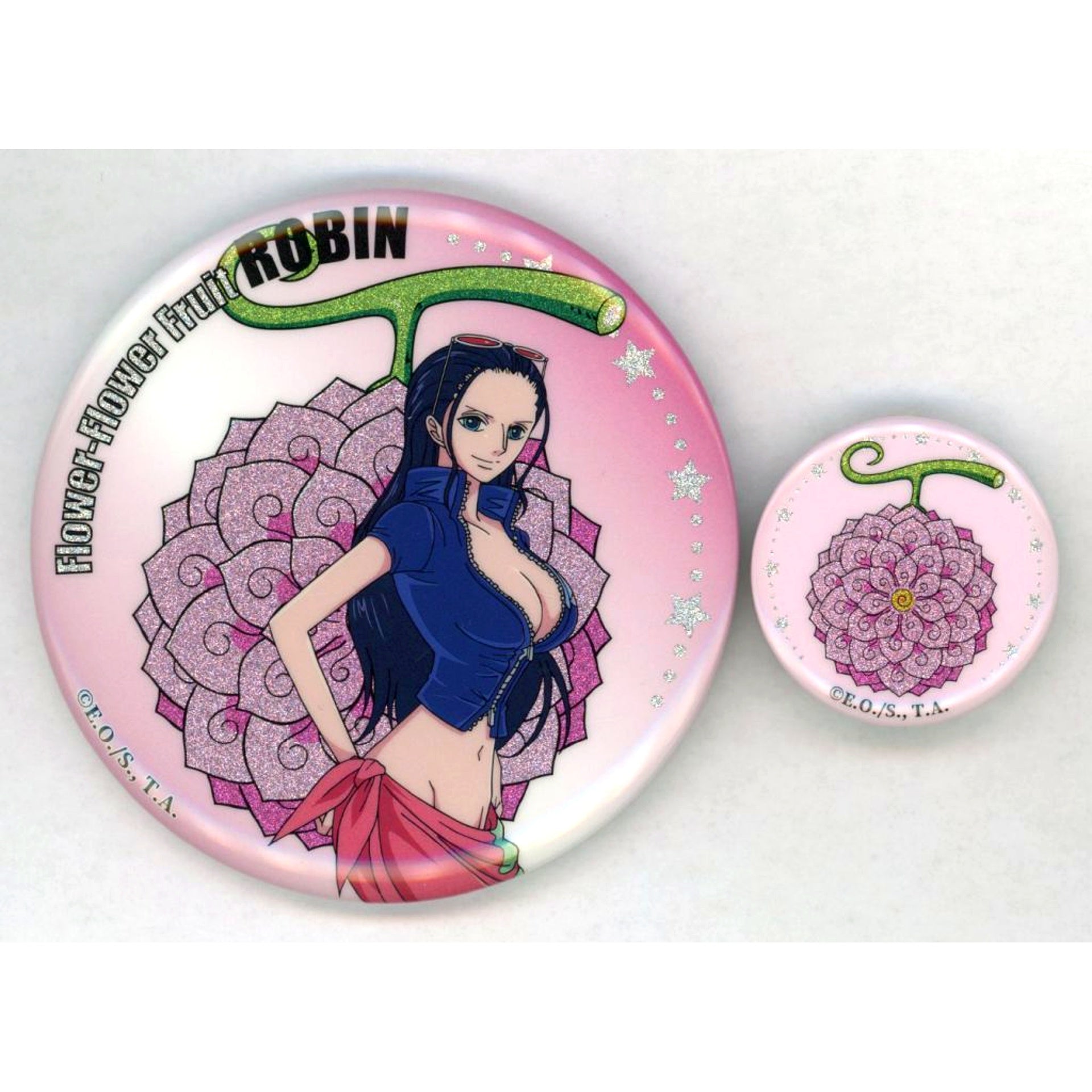 Nico Robin One Piece Devil Fruit & Ability User Button Set China Ltd [USED]