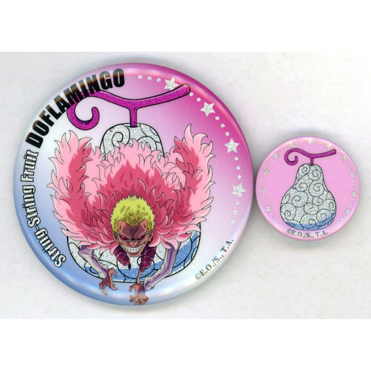 Donquixote Doflamingo One Piece Devil Fruit & Ability User Button Set China Ltd [USED]