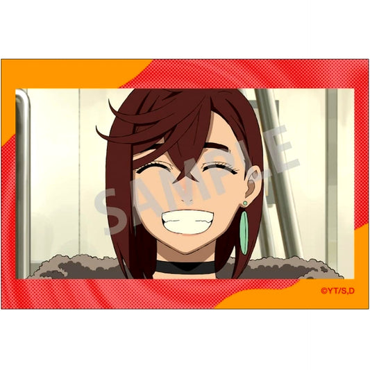 Dandadan Momo Ayase Type A Trading Square Button [USED]