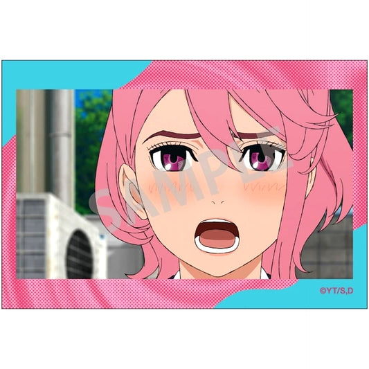 Dandadan Aira Shiratori Trading Square Button [USED]