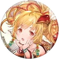 Granblue Fantasy Mahira Original Version Character Badge Collection Buttons [USED]
