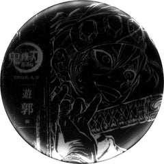Tengen Uzui Episode 8 Second Half Demon Slayer Foil Stamped 57mm Button B-078 Prize Anime All Successive Interlude Illustrations WEBSHOP Kuji Entertainment District Arc [USED]