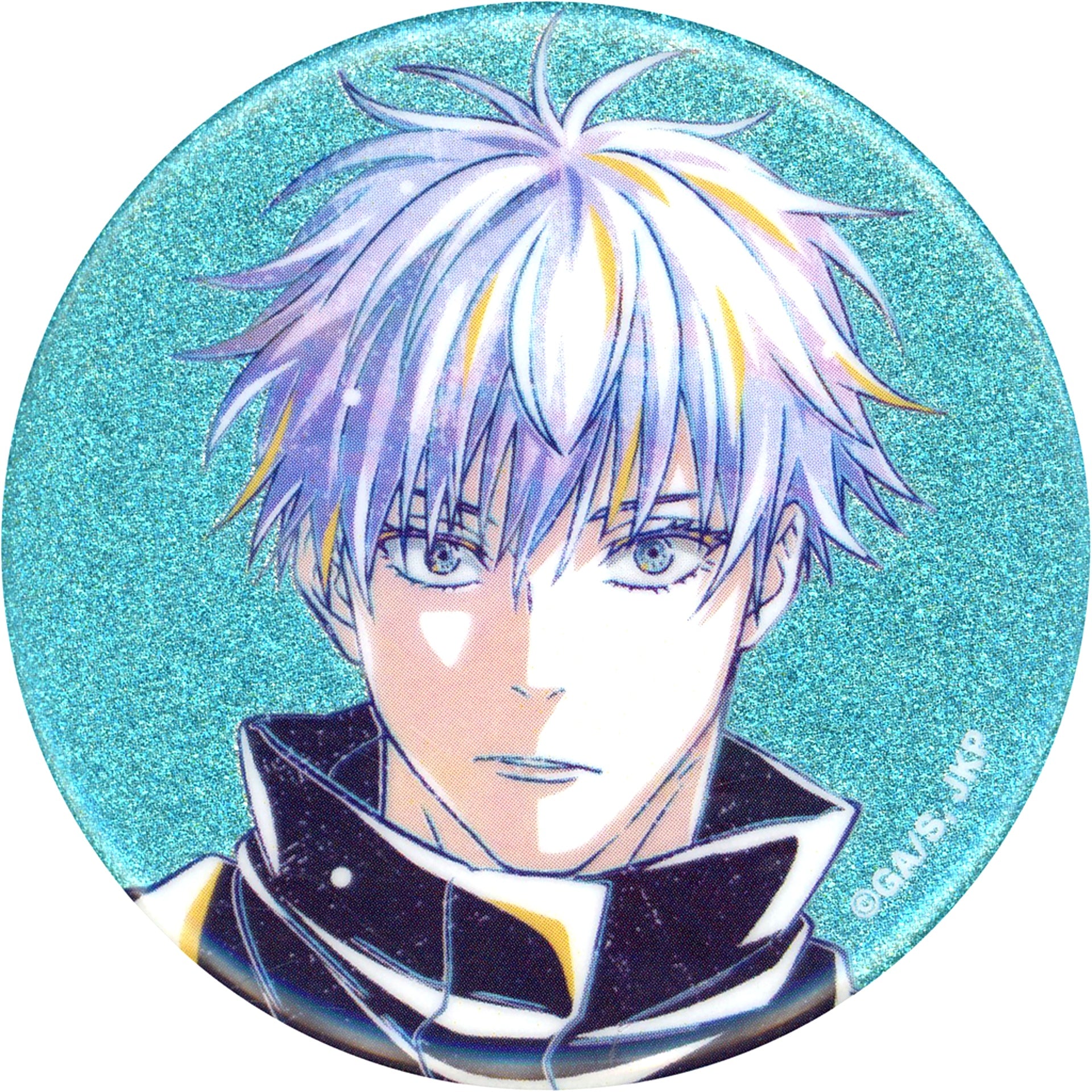 Satoru Gojo TV Anime Jujutsu Kaisen Animate Mail Order Fair Trading Ani-Art Vol. 7 Glitter Button Ver. B [USED]
