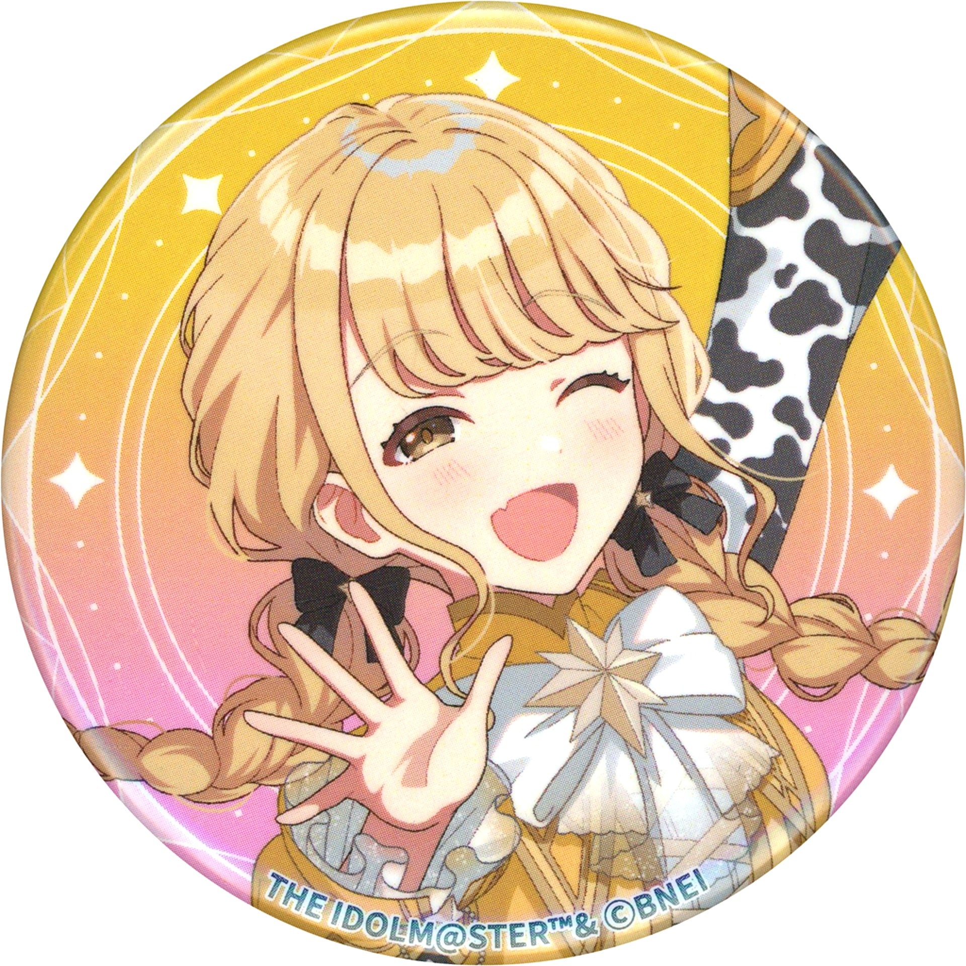 Kotone Fujita Gakuen Idolmaster Collaboration Cafe in SMILE BASE CAFE Random Badge [USED]